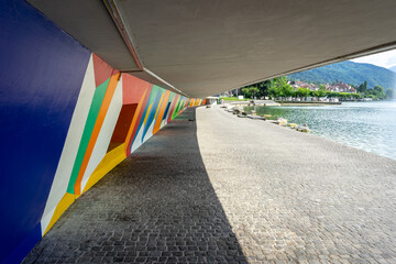 Colorful bridge