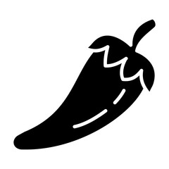 Hot chili peppers icon