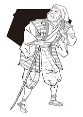 浮世絵　童話　その1