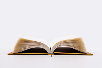 By separating the book image from the background, you can change the background at will.