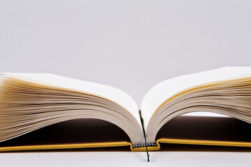 By separating the book image from the background, you can change the background at will.