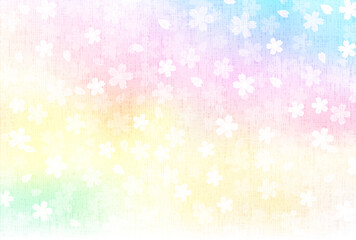 桜　年賀状　和柄　背景