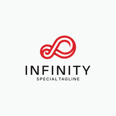 creative infinity logo design