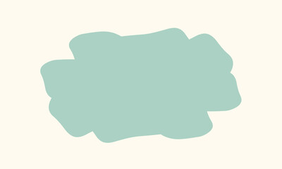 cream white background with blue blob abstract