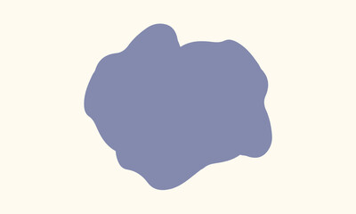 cream white background with purple blob abstract