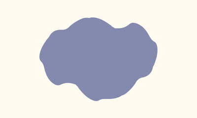 cream white background with purple blob abstract