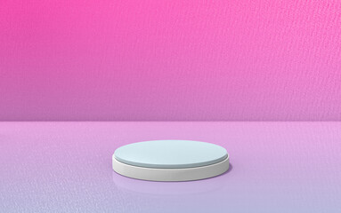 podium mockup product display background 3d