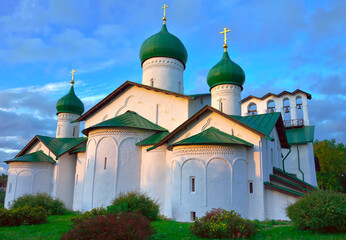 Old Russian temples of Pskov