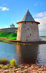 The Old Russian Pskov Kremlin