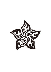 トライバル フラワー