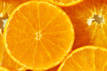 orange slice background