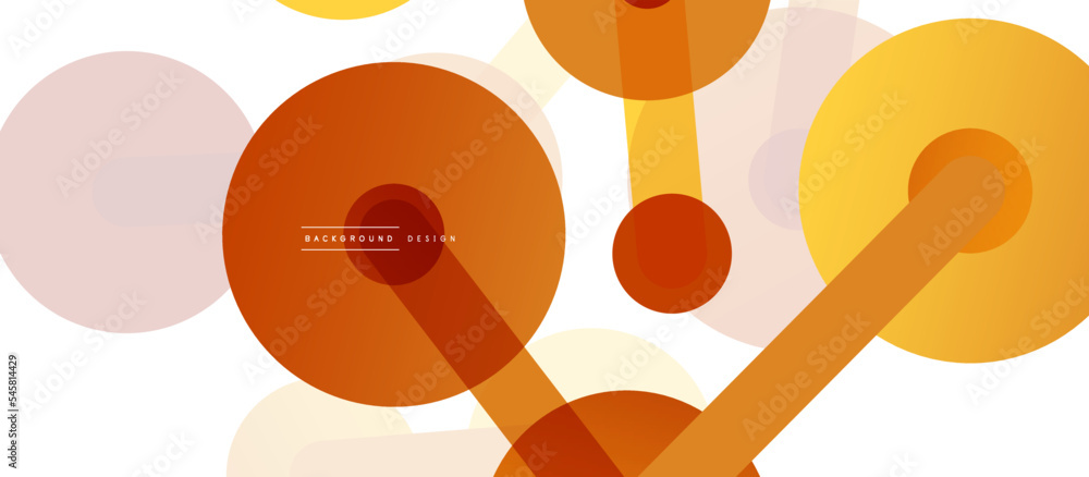 Poster network concept abstract background. dots connection. big data idea. business template for wallpaper