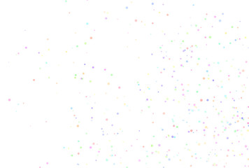 背景素材_カラフルなドット_虹色