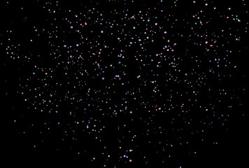 背景素材_ラメグリッター_黒背景