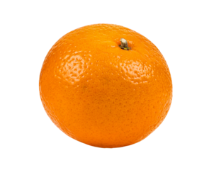 Tangerine or clementine on transparen png