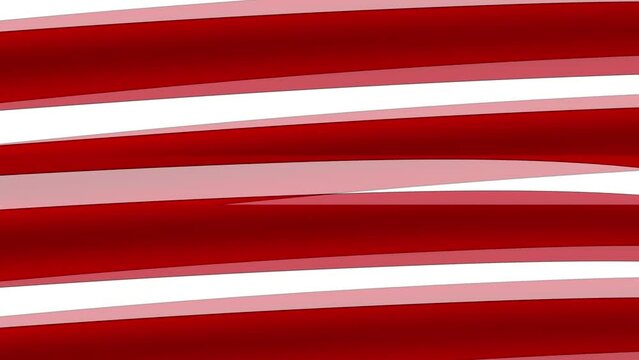 moving ribbon stripes christmas background red white mint layers candy video