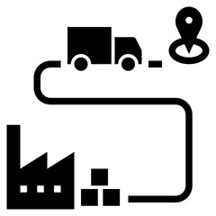 cargo glyph style icon