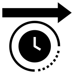 long glyph style icon