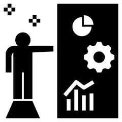 project glyph style icon