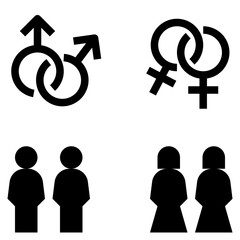 same glyph style icon