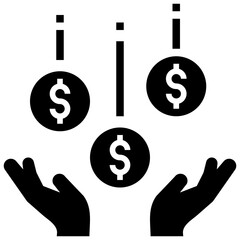 save glyph style icon