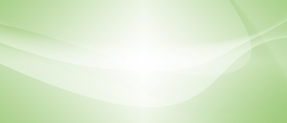 Abstract template green background.
Various curves according to the imagination of the movement as light blue and white.
With copy space.