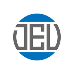 DEV letter logo design on white background. DEV creative initials circle logo concept. DEV letter design.