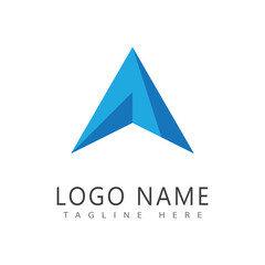 Fototapeta premium Compass Logo Template vector icon illustration design