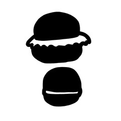 マカロン　イラスト