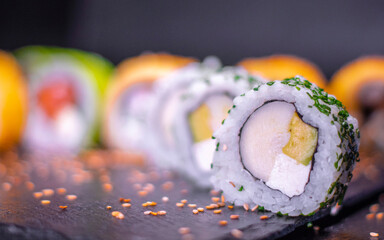 Sushi & Ceviche tipo chileno · Deliciosos para mostrarlos  por redes sociales y darle personalidad...
