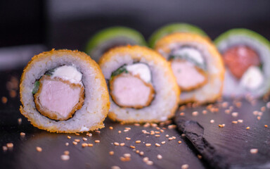 Sushi & Ceviche tipo chileno · Deliciosos para mostrarlos  por redes sociales y darle personalidad a tu marca