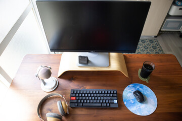 机_PCキーボード_マイク_ヘッドフォン