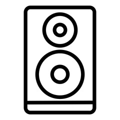 speaker line icon