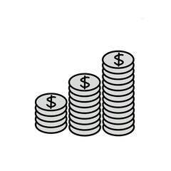 Money Related Vector Line Icon