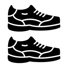Shoes Glyph Icon