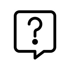 Ask Chat Communication Faq Help Question Support Icon