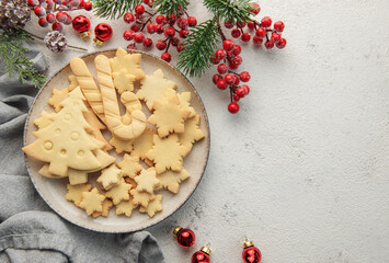 Tasty homemade Christmas cookies