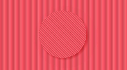 PrintMinimal abstract red or pink background, Vector lines pattern design