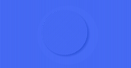 Minimal abstract blue background, Vector lines pattern design