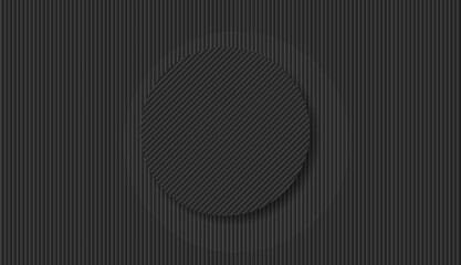 Minimal abstract black background, Vector lines pattern design