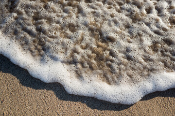 Foamy wave