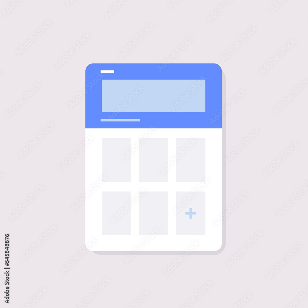 Poster ui and ux simple design for personal and business use concept flat illustration.