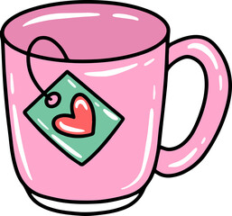 A Cup with Heart Icon