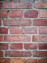 Fototapeta premium red brick wall