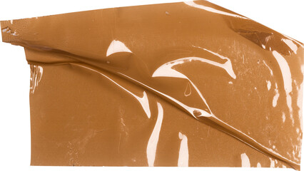 brown tape realistic isolated png asset for graphic works