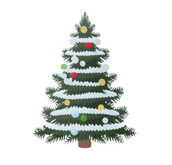 Christmas tree png with snow candy cane gift