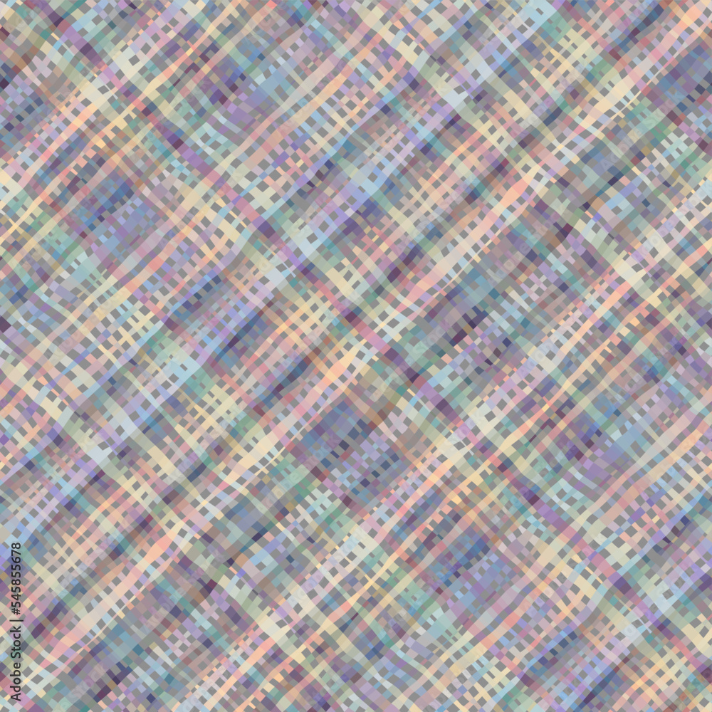Poster Imitation of a texture of rough canvas. Seamless pattern.