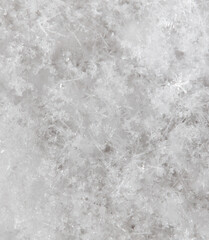 White snowflakes in winter as a background.