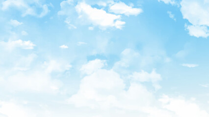 Clouds in the blue sky. Blue sky with cloud in bright morning.