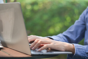 person working on laptop,Searching for Internet Browsing Information Network Ideas